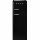 SMEG Frigorífico 2 puertas  FAB30RBL5. Cíclico. Negro. Clase D